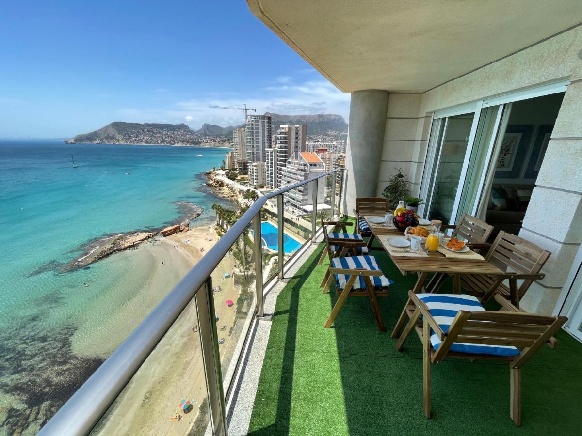 Clp - Beach Front, Pool View And Parking Calpe Exterior foto